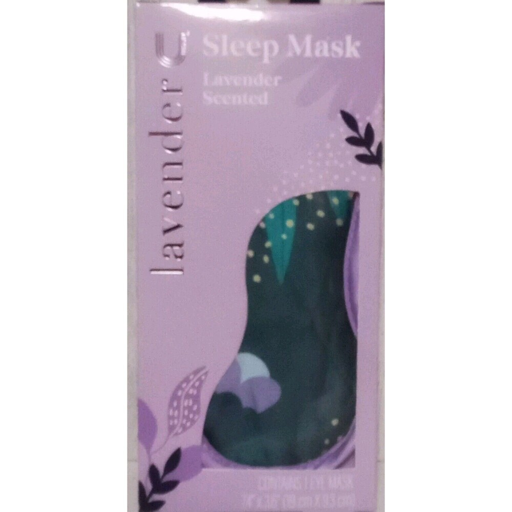Lavender Scented Sleep Mask New In box Relax Sleep Essential‎ Lightweight